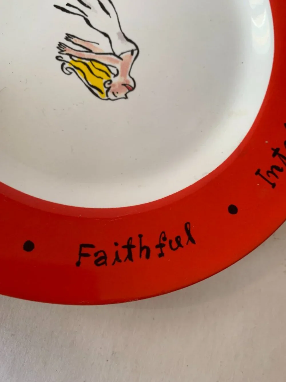 Pottery Barn Horoscope Virgo What’s Your Sign Zodiac Dessert or Salad 8” Plate